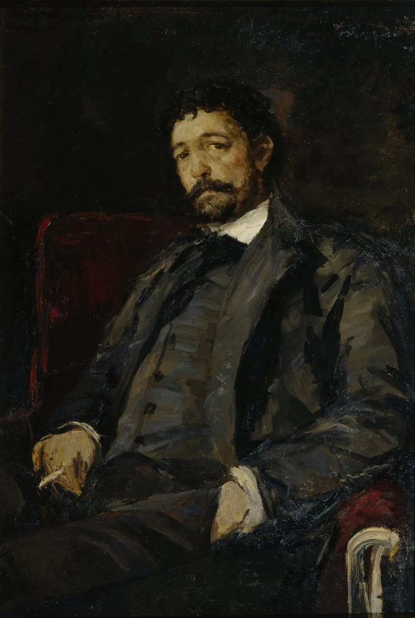 Konstantin Korovin - Ritratto del cantante d'opera Angelo Masini, Tretyakov Gallery, Moscow